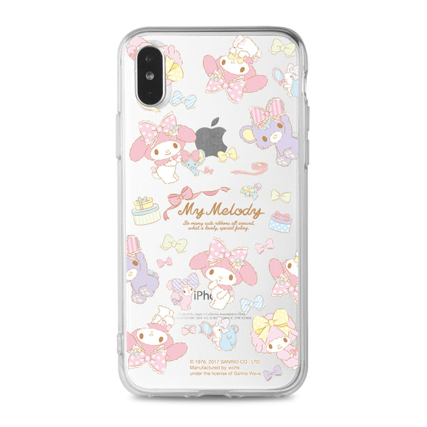 My Melody Clear Case / iPhone Case / Android Case / Samsung Case 防撞透明手機殼 (MM107)