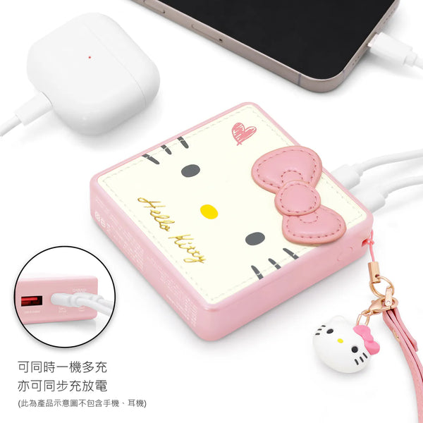 【門市發售】Garmma 永橙✖️Sanrio 皮革Kuromi PD快充 10000mAh  外置充電器（只限香港發售，不設平郵）