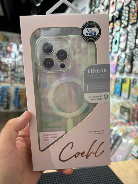 【門市發售】Coehl 磁吸防撞手機殼（iPhone 15Pro/15Pro Max）