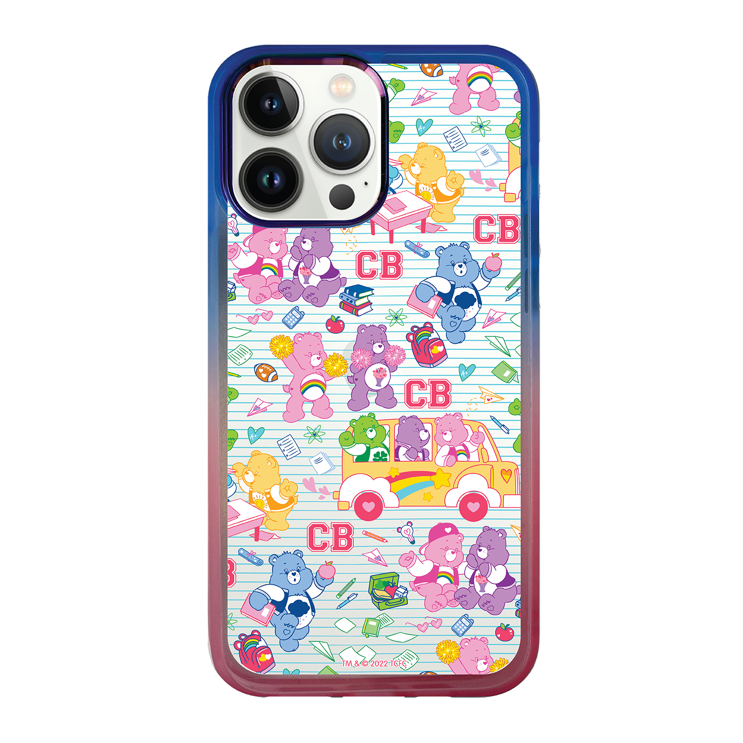 Care Bears 彩色邊框 手機殼 iPhone Case(CB102CP)