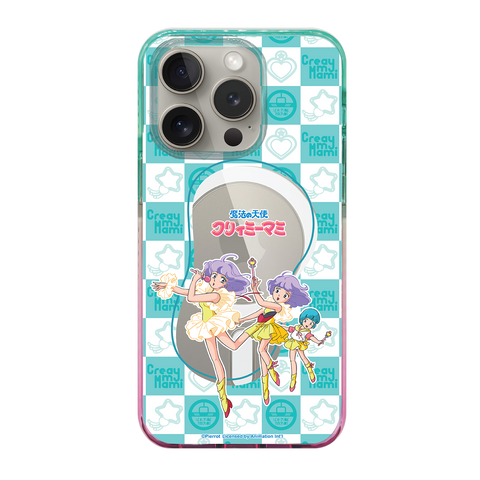 《我係小忌廉》 魔法の天使クリィミーマミ 彩色邊框 手機殼 iPhone Case (CM86CP)