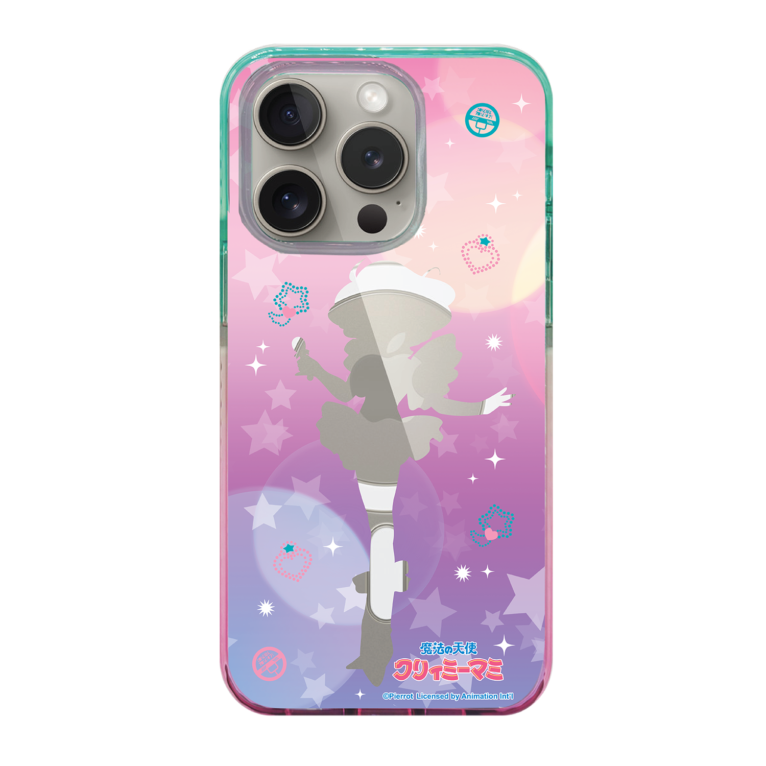 《我係小忌廉》 魔法の天使クリィミーマミ 彩色邊框 手機殼 iPhone Case (CM88CP)