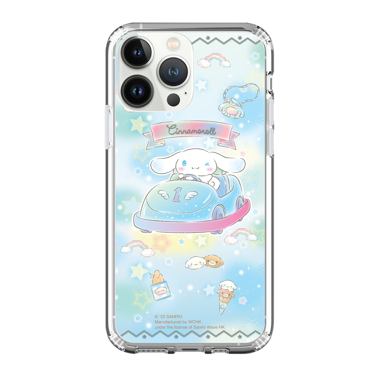 Cinnamoroll Clear Case / iPhone Case / Android Case / Samsung Case 防撞透明手機殼 (CN118)