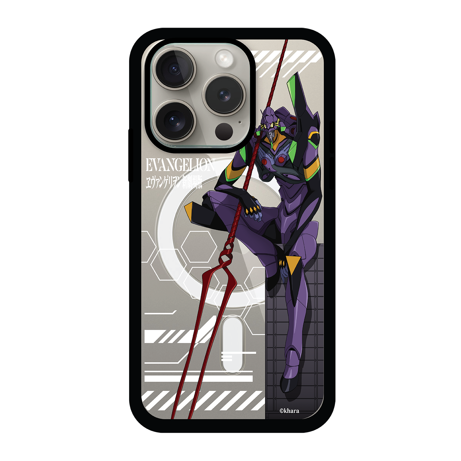 Evangelion Clear Case / iPhone Case / Android Case / Samsung Case  新世紀福音戰士 正版授權 全包邊氣囊防撞手機殼 (EVA-13)