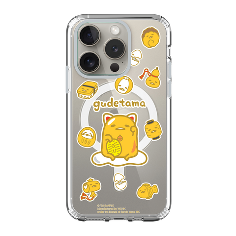 Gudetama Clear Case / iPhone Case / Android Case / Samsung Case 防撞透明手機殼 (GU107)