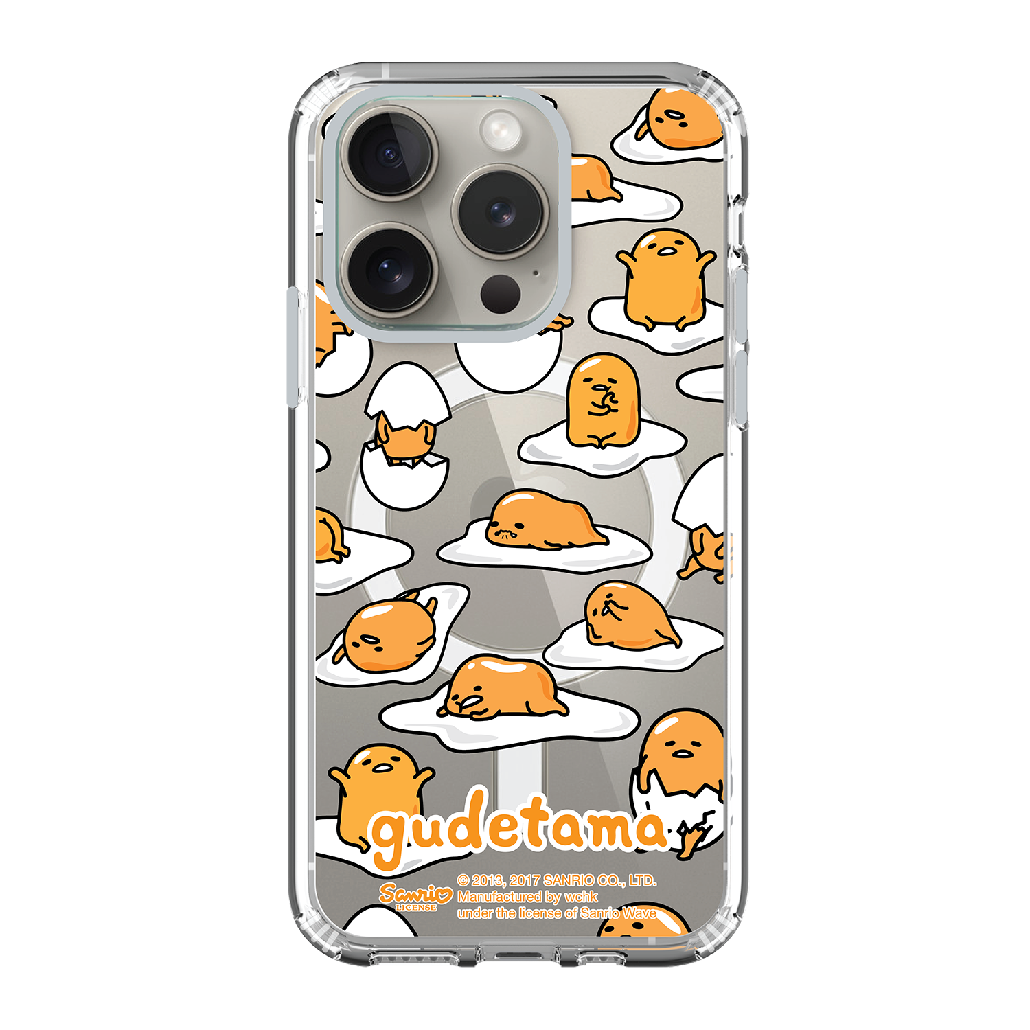 Gudetama Clear Case / iPhone Case / Android Case / Samsung Case 防撞透明手機殼 (GU89)