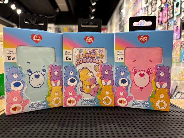 【門市發售】CareBears 內置線 7000mAh 外置充電器（只限香港發售，不設平郵）