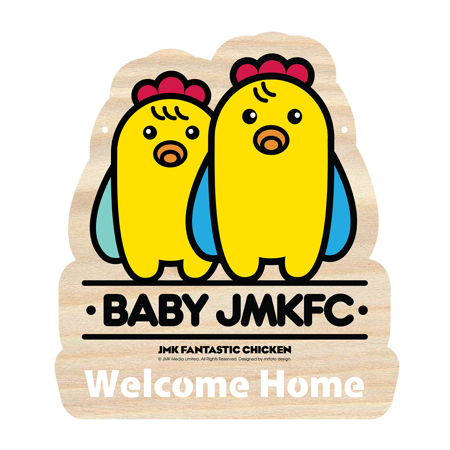 JMKFC 做乜雞 Wooden Signage (JMK100S)