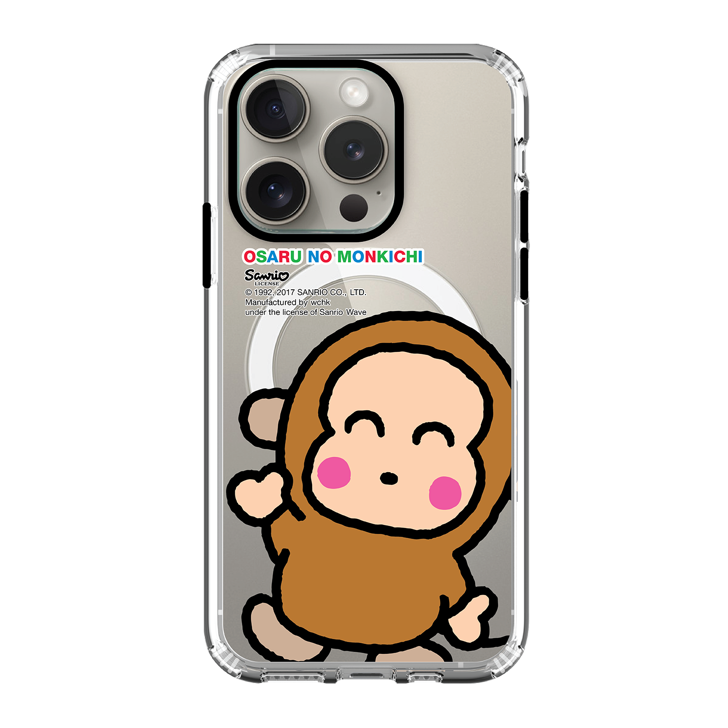 Osaru No Monkichi Clear Case / iPhone Case / Android Case / Samsung Case 防撞透明手機殼 (OM88)