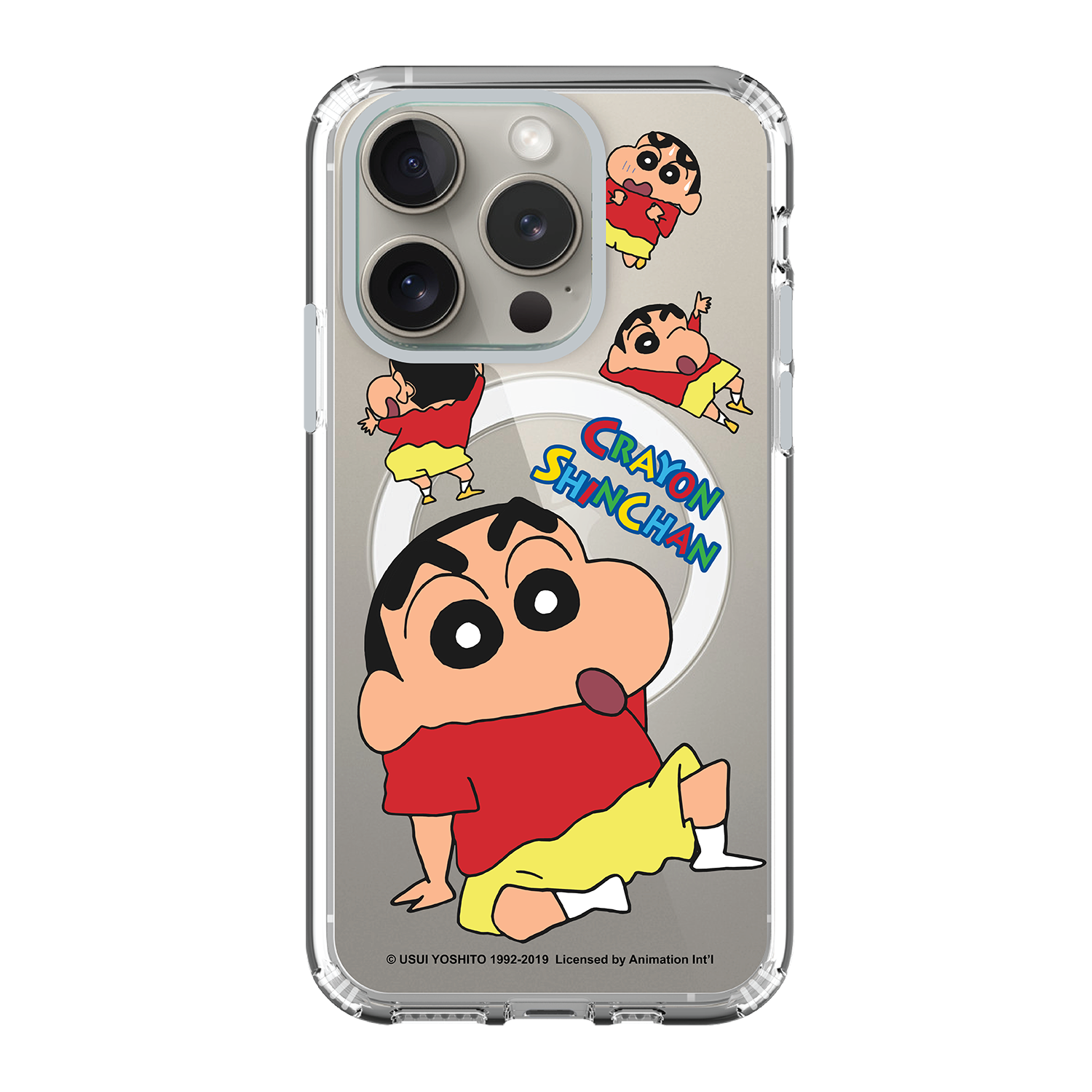 Crayon Shin-chan Clear Case / iPhone Case / Android Case / Samsung Case 蠟筆小新 正版授權 全包邊氣囊防撞手機殼 (SC238)