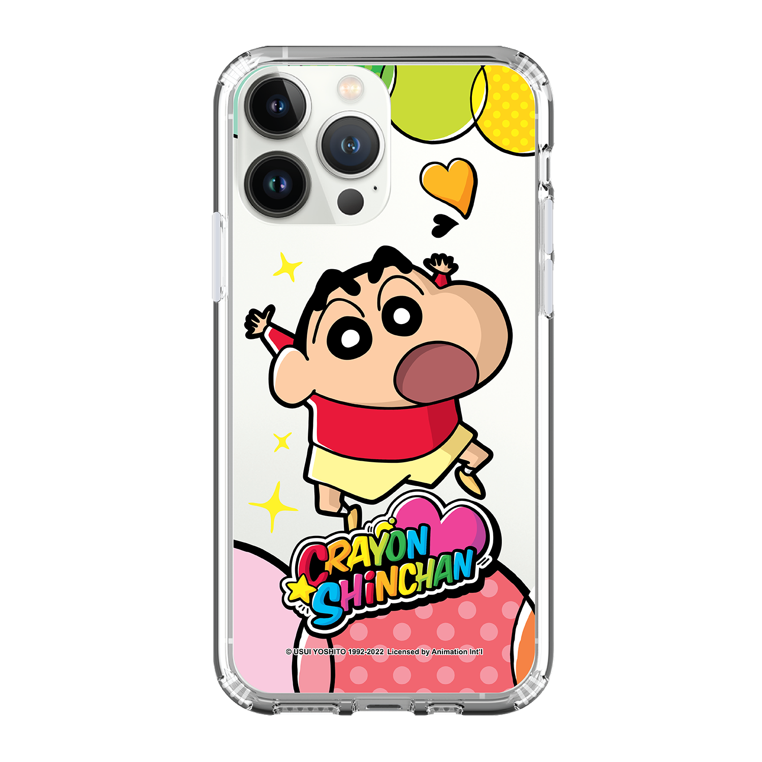 Crayon Shin-chan Clear Case / iPhone Case / Android Case / Samsung Case 蠟筆小新 正版授權 全包邊氣囊防撞手機殼 (SC264)