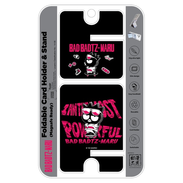 BadBadtz-Maru Magsafe Card Holder & Phone Stand (XO110CC)