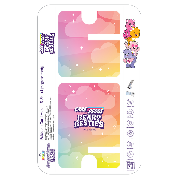 Care Bears Magsafe Card Holder & Phone Stand (CB120CC)