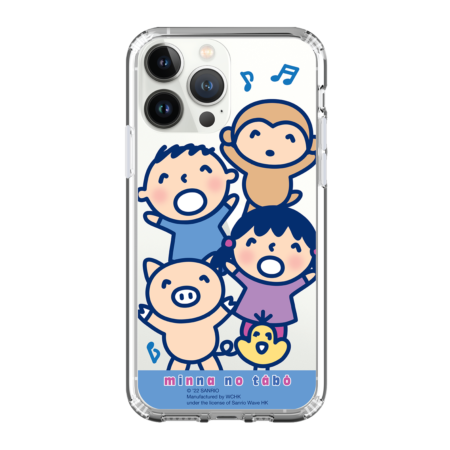 Minna no Tabo Clear Case / iPhone Case / Android Case / Samsung Case 防撞透明手機殼 (TA104)