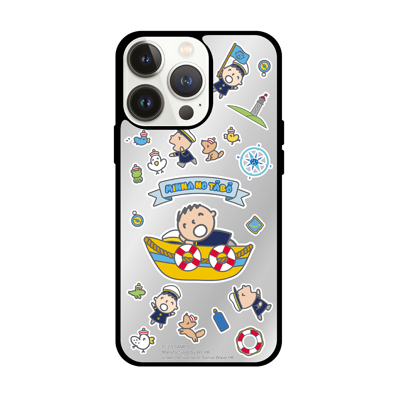 Minna no Tabo iPhone Mirror Case / Samsung Mirror Case (TA108M)