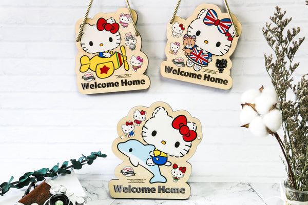 Hello Kitty Wooden Signage (KT83s)