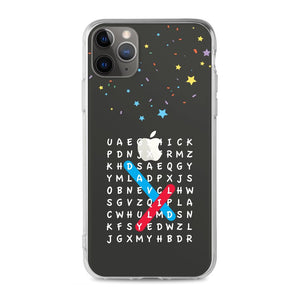 Custom - Word Search Clear Case (CMC953)