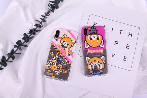 Aggretsuko Clear Case (AR812)