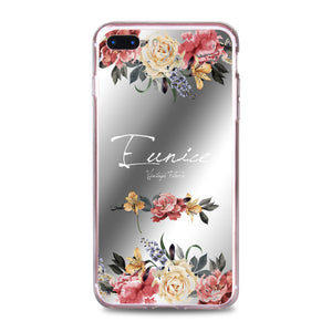 Custom - Floral Mirror Jelly Case (JC505)