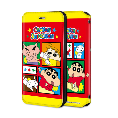 Crayon Shin-chan Leather Flip Case (SC85)