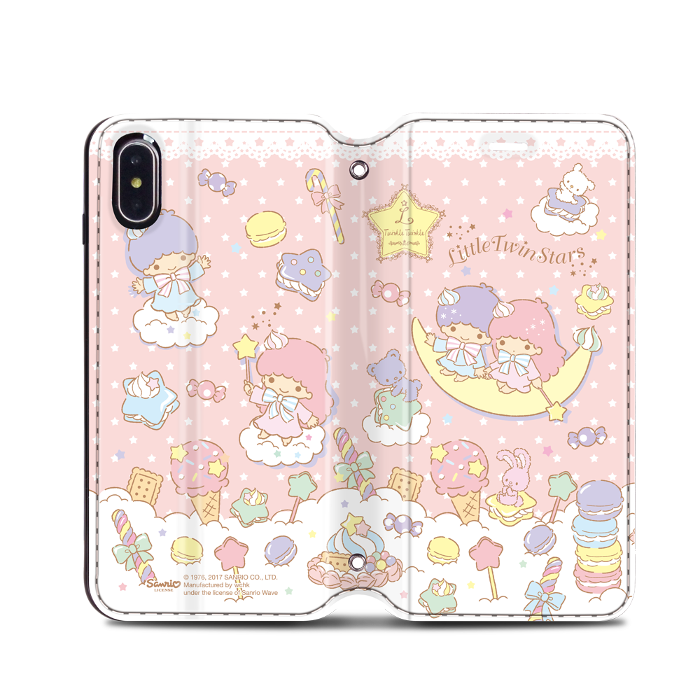 Little Twin Stars Leather Flip Case (TSCM21)