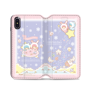 Little Twin Stars Leather Flip Case (TSCM25)