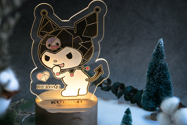 Kuromi Acrylic LED Lamp (KU81L)